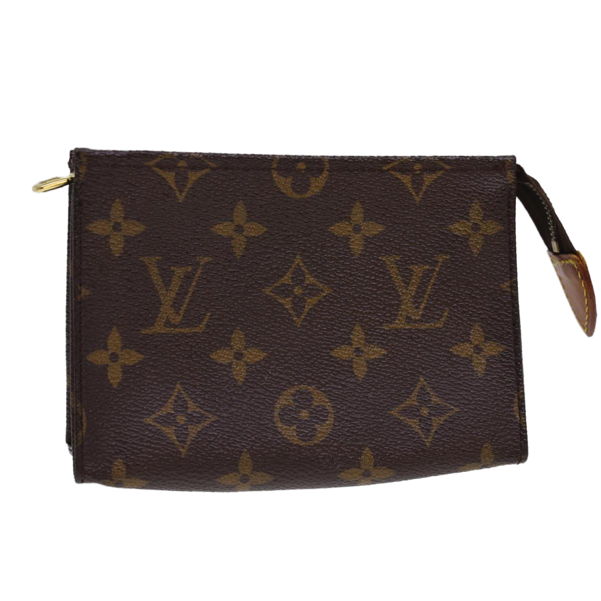 LOUIS VUITTON Monogram Poche Toilette 15 Pouch LV Clutch