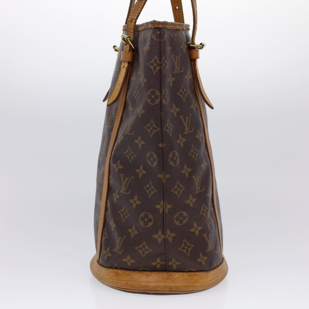 LOUIS VUITTON Monogram Bucket GM Shoulder Bag M42236 LV 40521