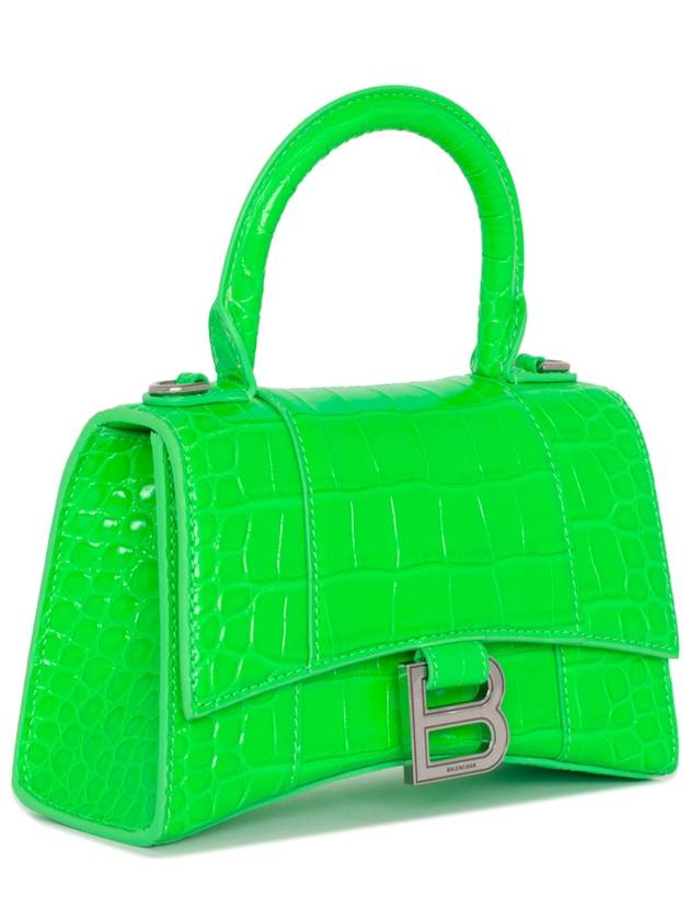 Luxury Balenciaga Trending 2026 Hourglass Tote Bag Green