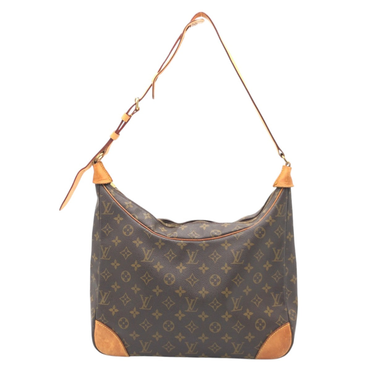 LOUIS VUITTON Shoulder Bag M51260 PVC Brown Monogram Boulogne Women