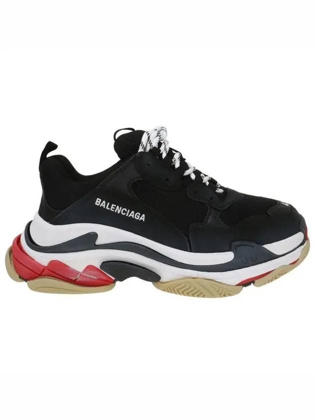 Luxury Balenciaga Trending 2026 Triple S Low Top Sneakers Black