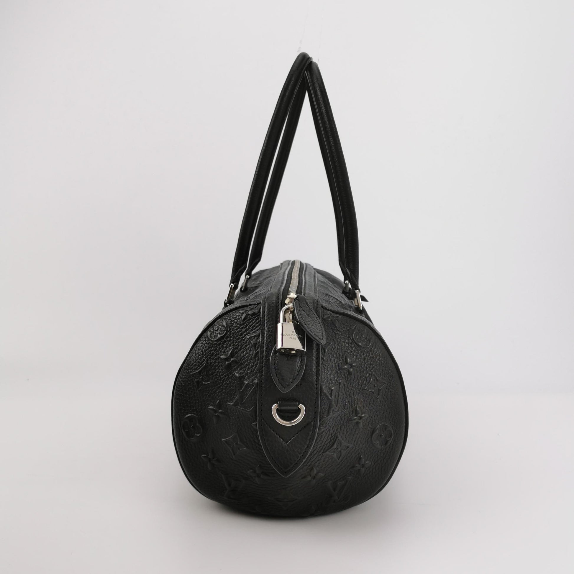 Louis Vuitton Neo Papillon Revelation GM Black Leather Shoulder Bag with Strap