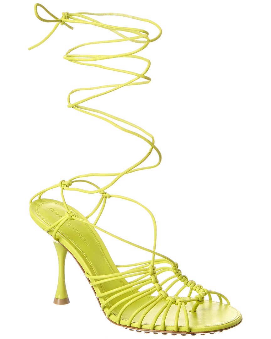 Luxury Bottega Veneta Dot Leather Sandal