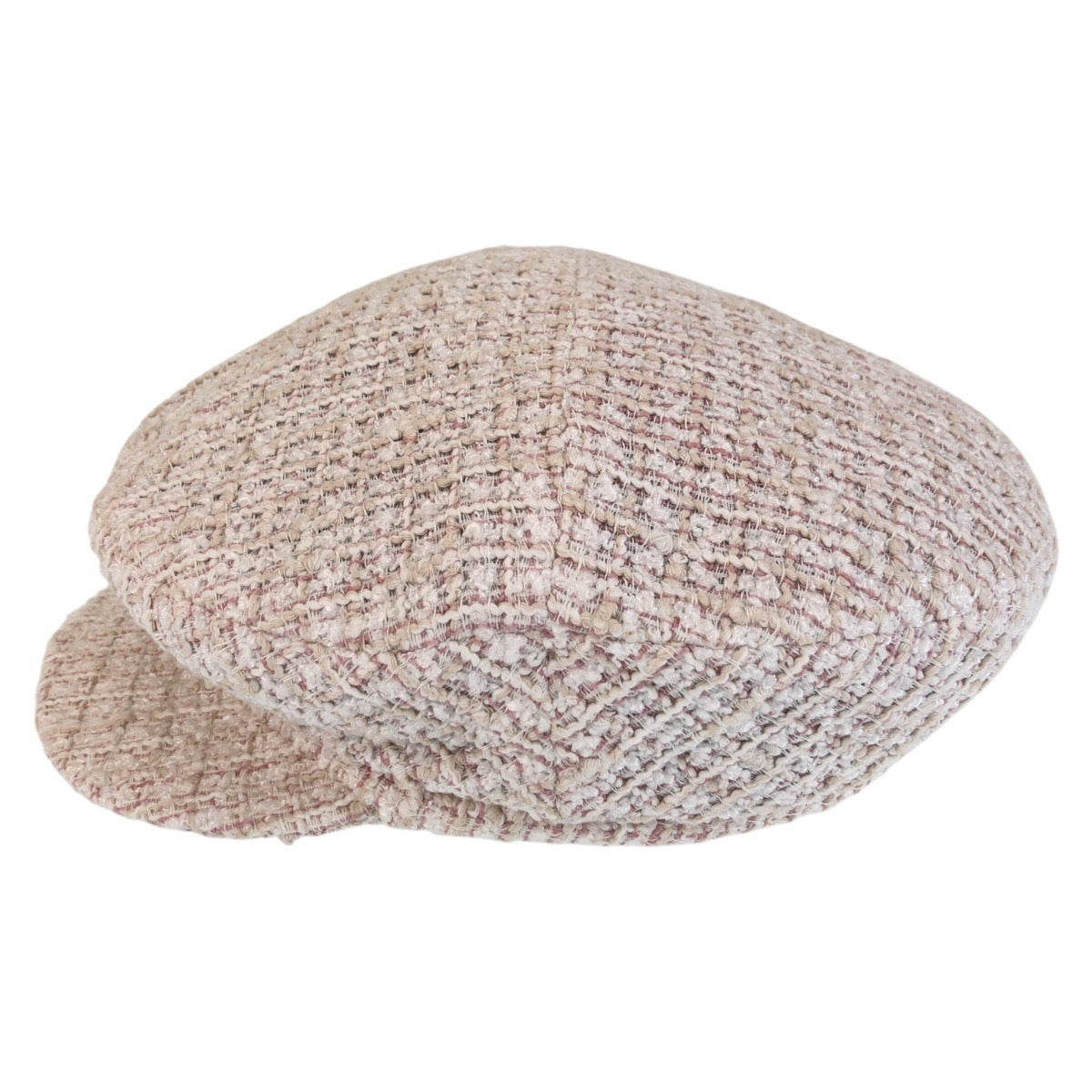 CHANEL Casquette cotton pink COCO Mark M