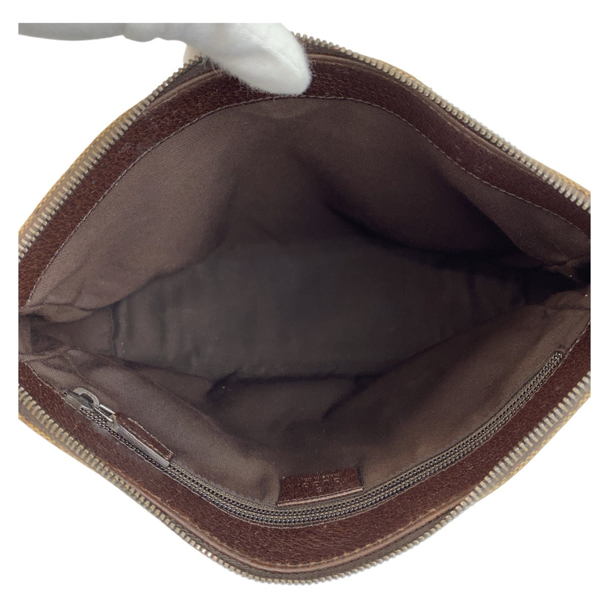 GUCCI Shoulder Bag 114273 GG canvas, leather Brown Crossbody Shoulder Bag Messenger Bag Women Used