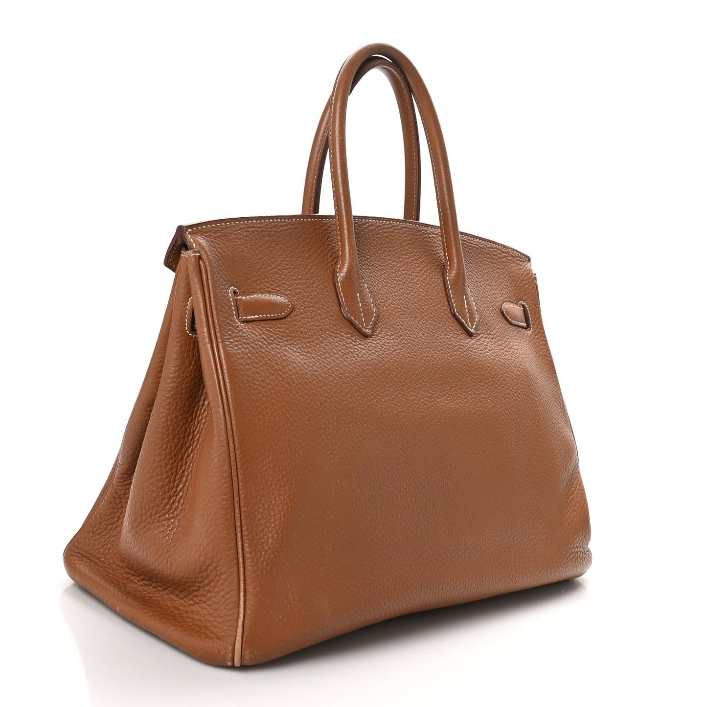 Hermes Taurillon Clemence Birkin 35 Gold