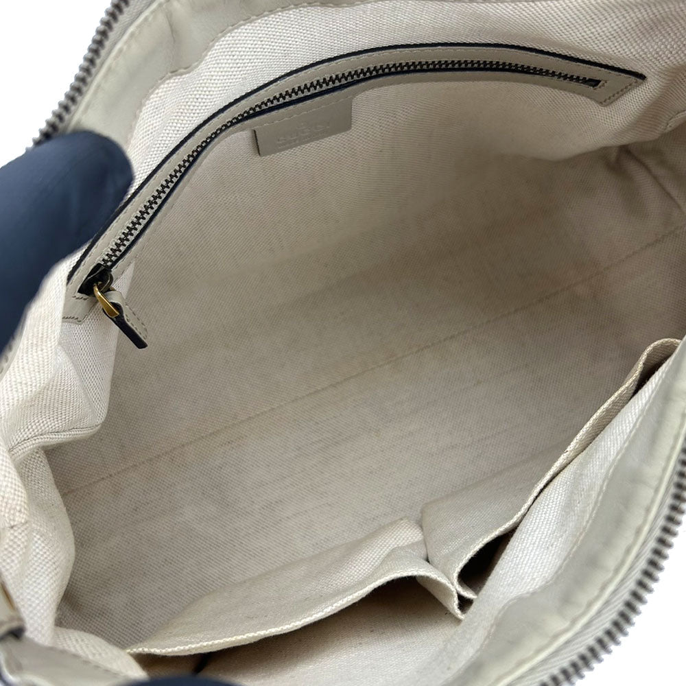 GUCCI Shoulder Bag 282298 GG canvas beige