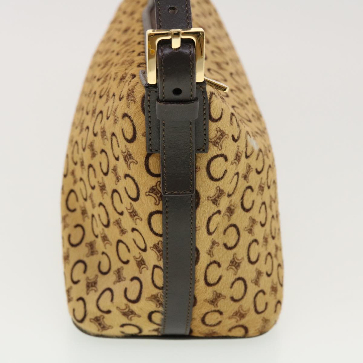 Luxury CELINE C Macadam Canvas Pouch Beige CE00/12  41262