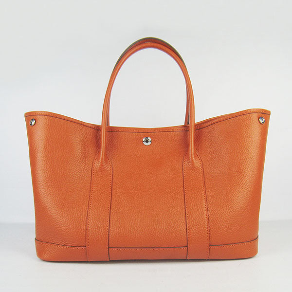 Luxury Hermes garden party handbag H2808 orange