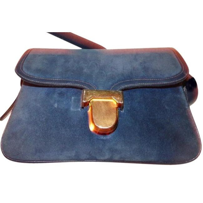 Gucci Envelope Leather Shoulder Bag