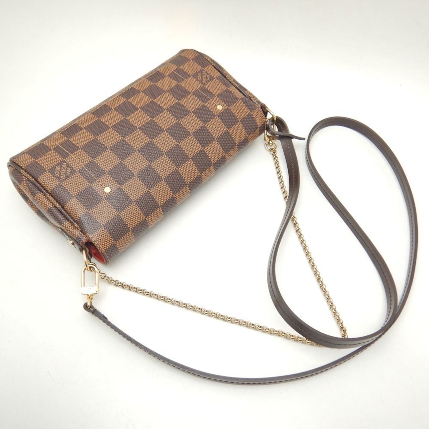 Louis Vuitton Damier Damier Canvas Ebene Pvc Shoulder Bag
