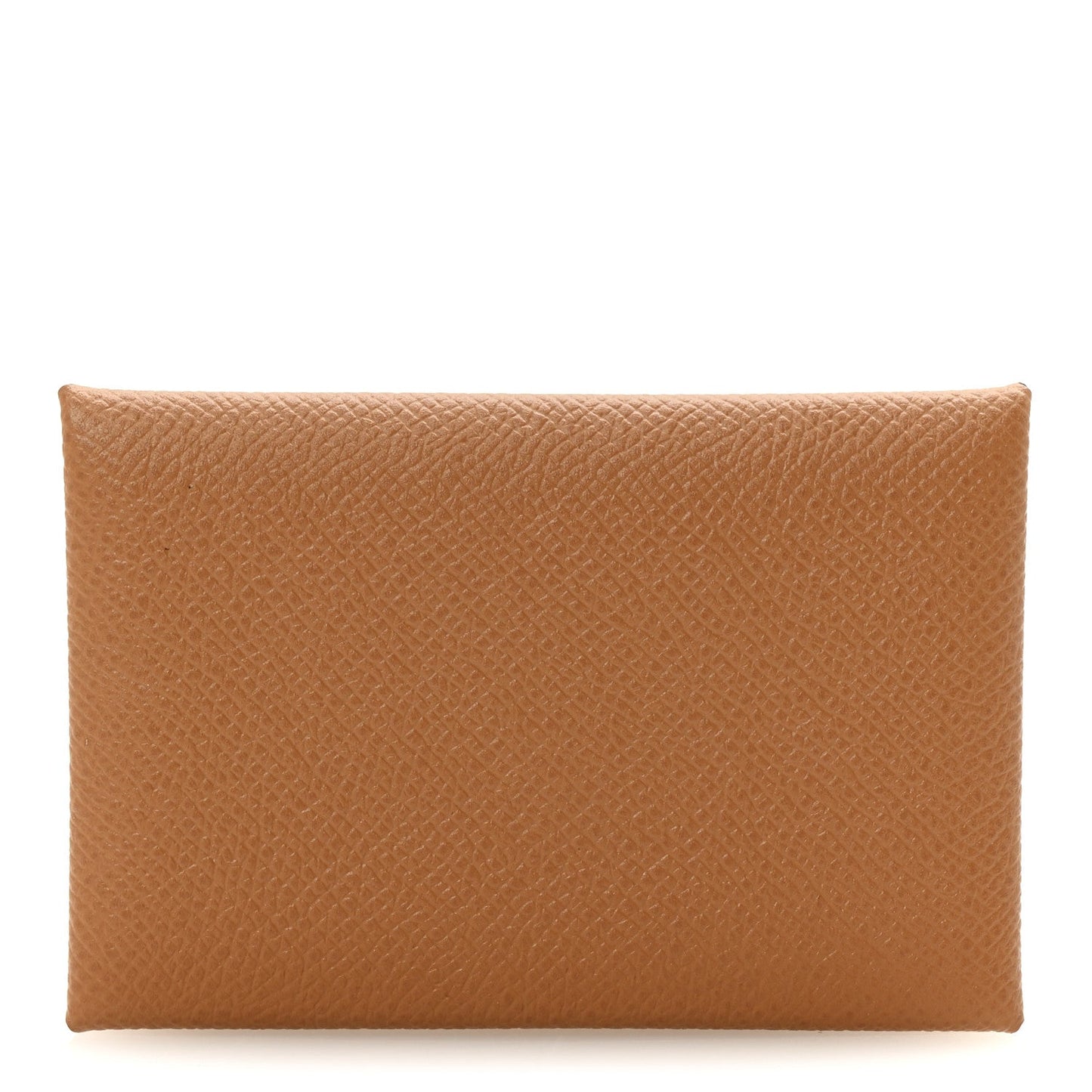 Hermes Epsom Calvi Card Case Gold