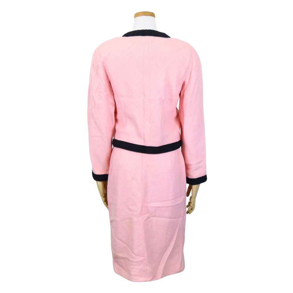 CHANEL setup Wool, Silk pink Women 36