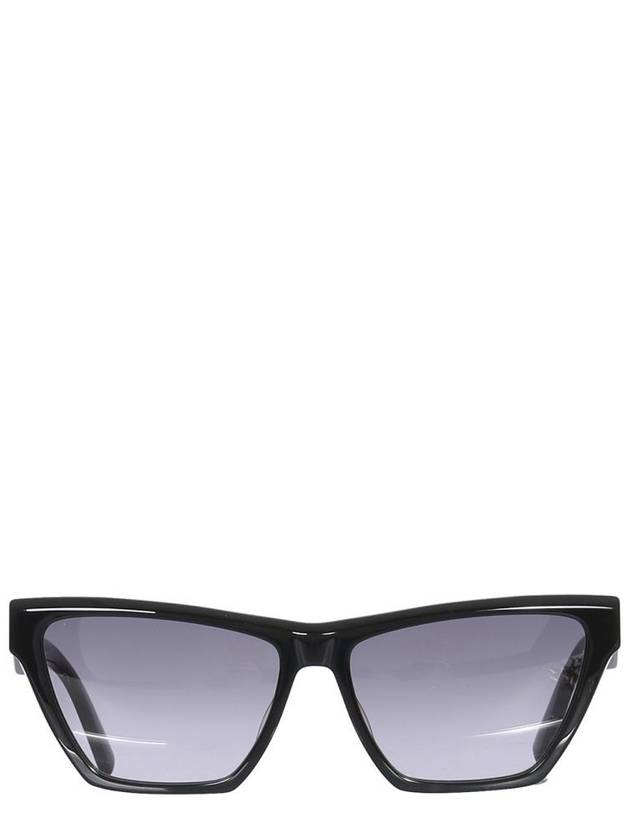 Luxury Saint Laurent Trending 2025 SL M103 Gold Logo Cat Eye Sunglasses Black