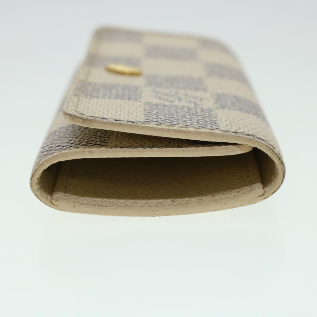 LOUIS VUITTON Damier Azur Multicles 4 Key Case N60020 LV Auth 41744