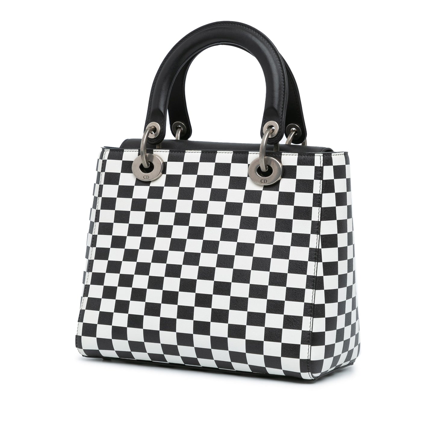 Dior Lady Dior Leather Shoulder Bag