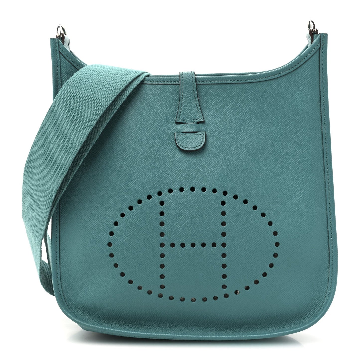 Hermes Epsom Evelyne III PM Bleu Paon