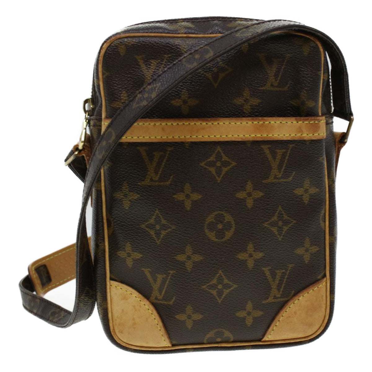 LOUIS VUITTON Monogram Danube Shoulder Bag M45266 LV Auth 42041