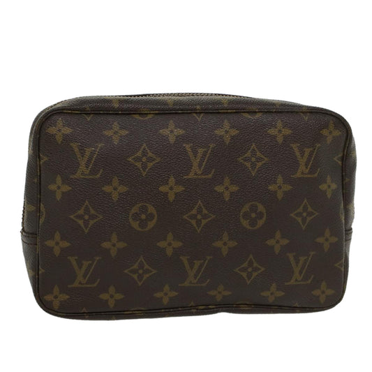 LOUIS VUITTON Monogram Trousse Toilette 23 Clutch Bag M47524 LV 42461