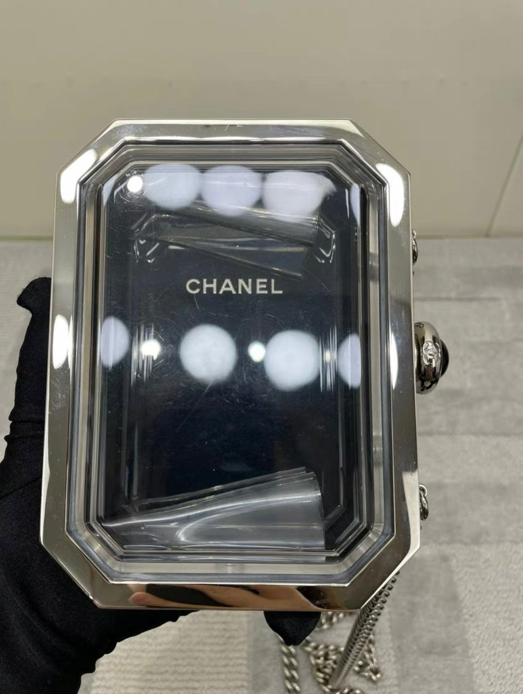 Chanel  See-Through Minaudiere