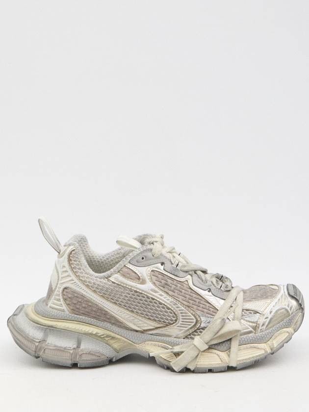 Luxury Balenciaga Trending 2026 3XL Mesh Panel Low Top Sneakers Grey