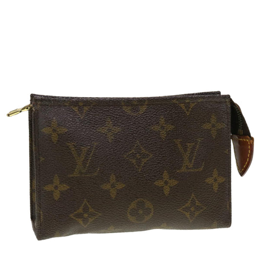 LOUIS VUITTON Monogram Poche Toilette 15 Pouch M47546 LV 43063