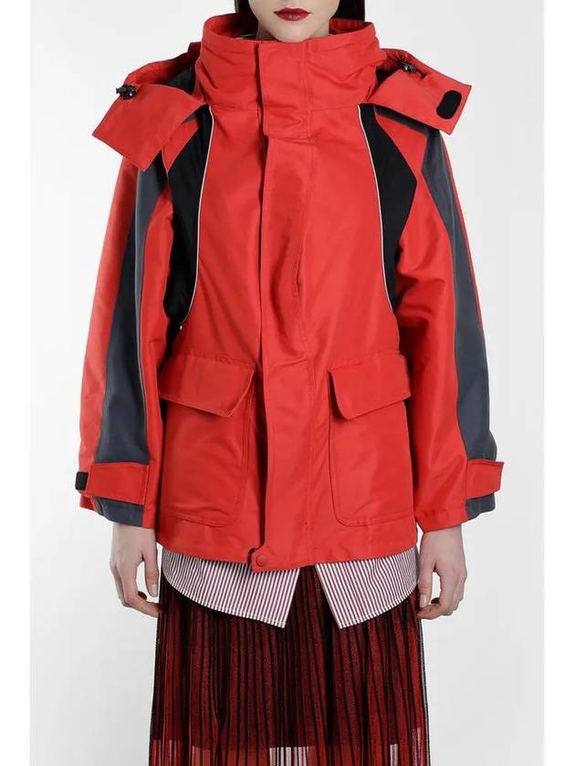 Luxury Balenciaga Trending 2026 Swing Zip-Up Jacket Red