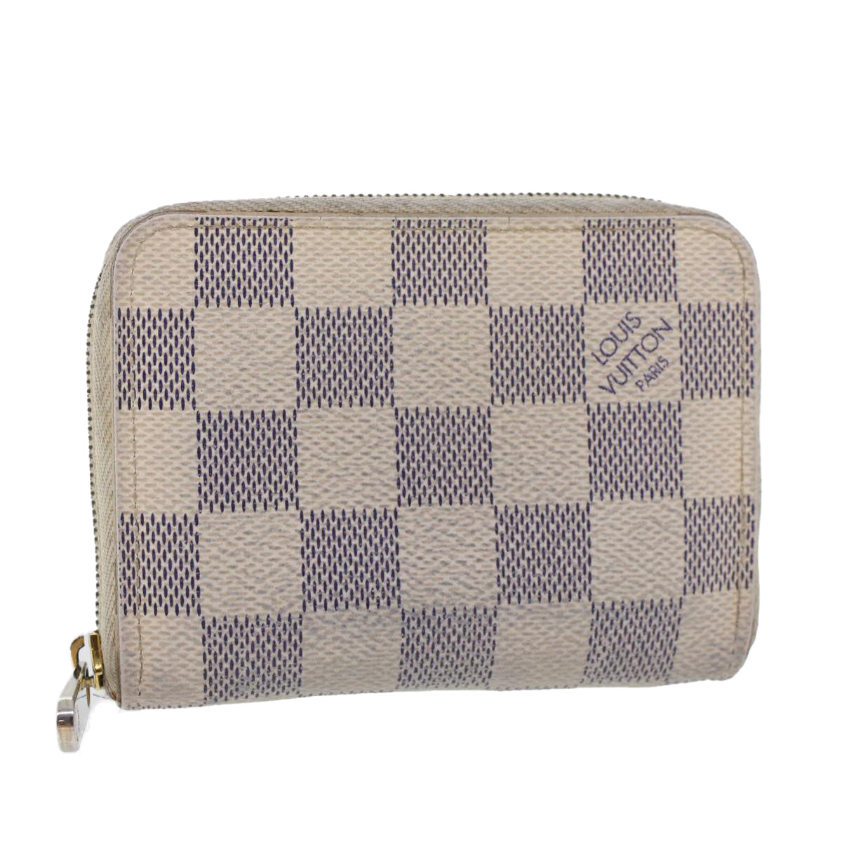 LOUIS VUITTON Damier Azur Zippy Coin Purse Coin Purse N63069 LV  43740