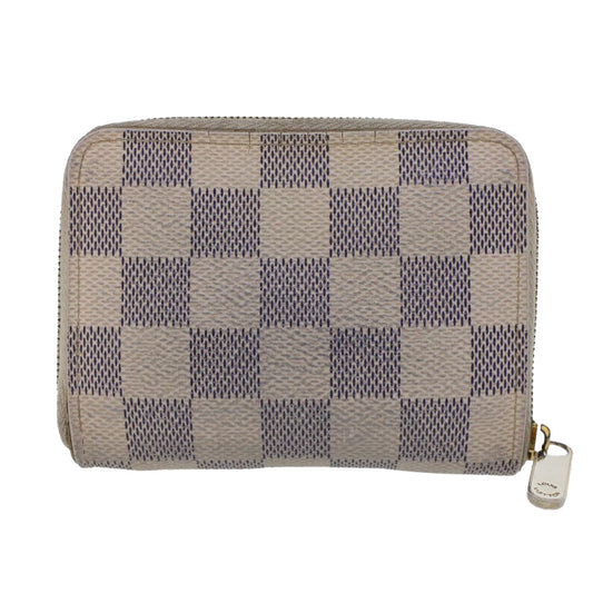 LOUIS VUITTON Damier Azur Zippy Coin Purse Coin Purse N63069 LV  43740