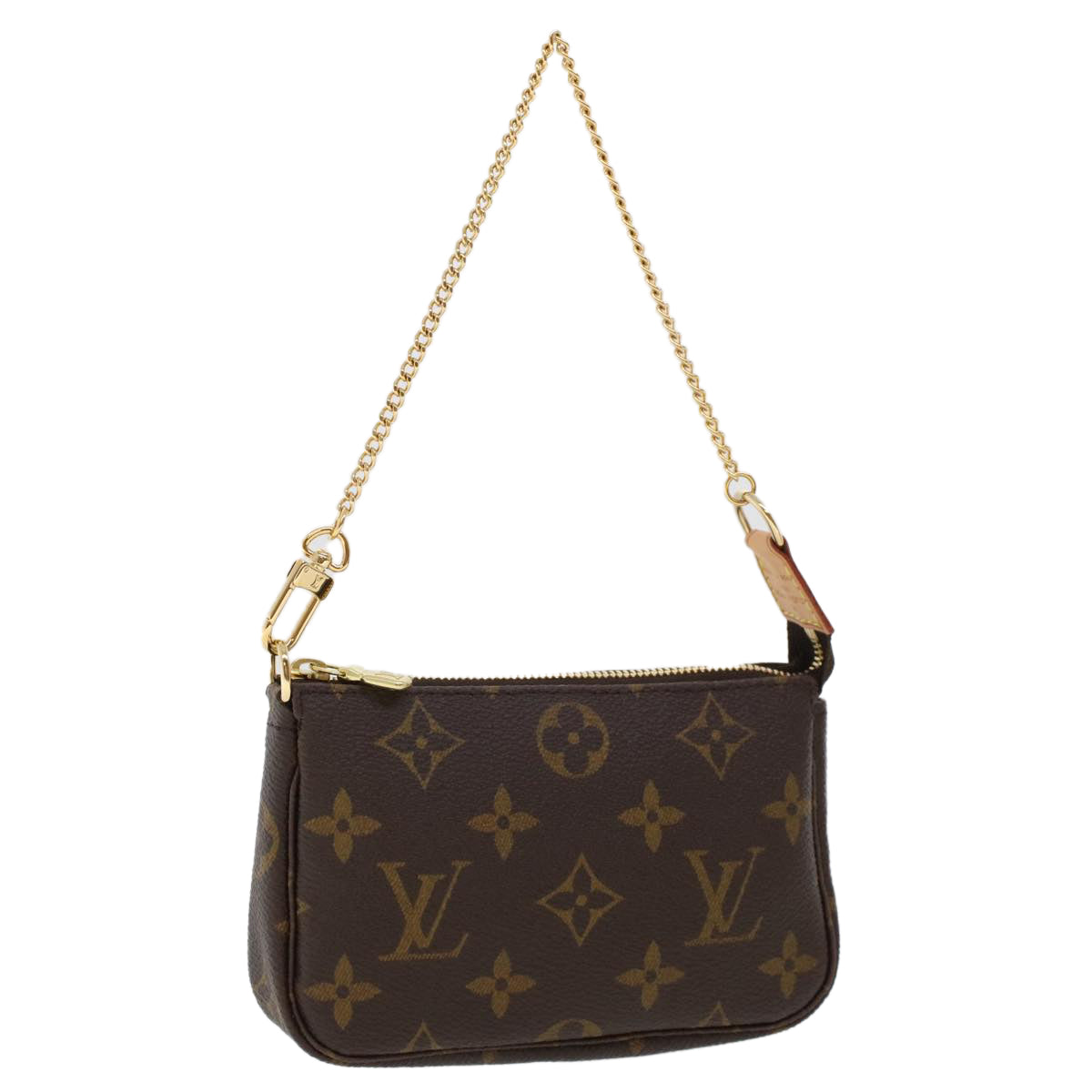 LOUIS VUITTON Monogram Mini Pochette Accessoires Pouch M58009 LV 43781