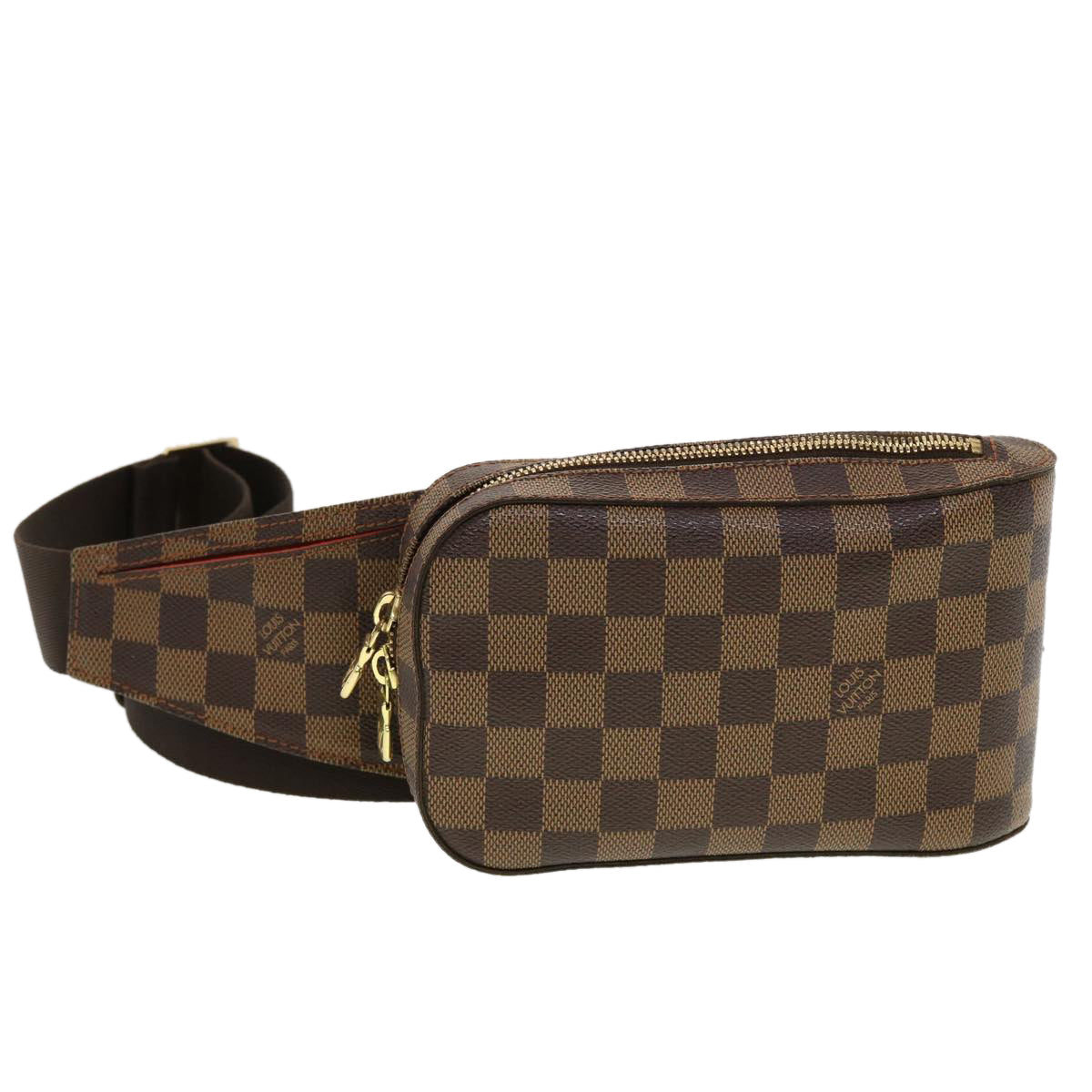 LOUIS VUITTON Damier Ebene Geronimos Shoulder Bag N51994 LV  43818