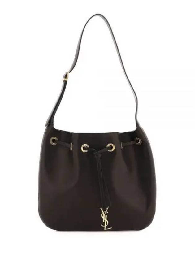Luxury Saint Laurent Trending 2025 Paris 7 Medium Soft Leather Shoulder Bag Black