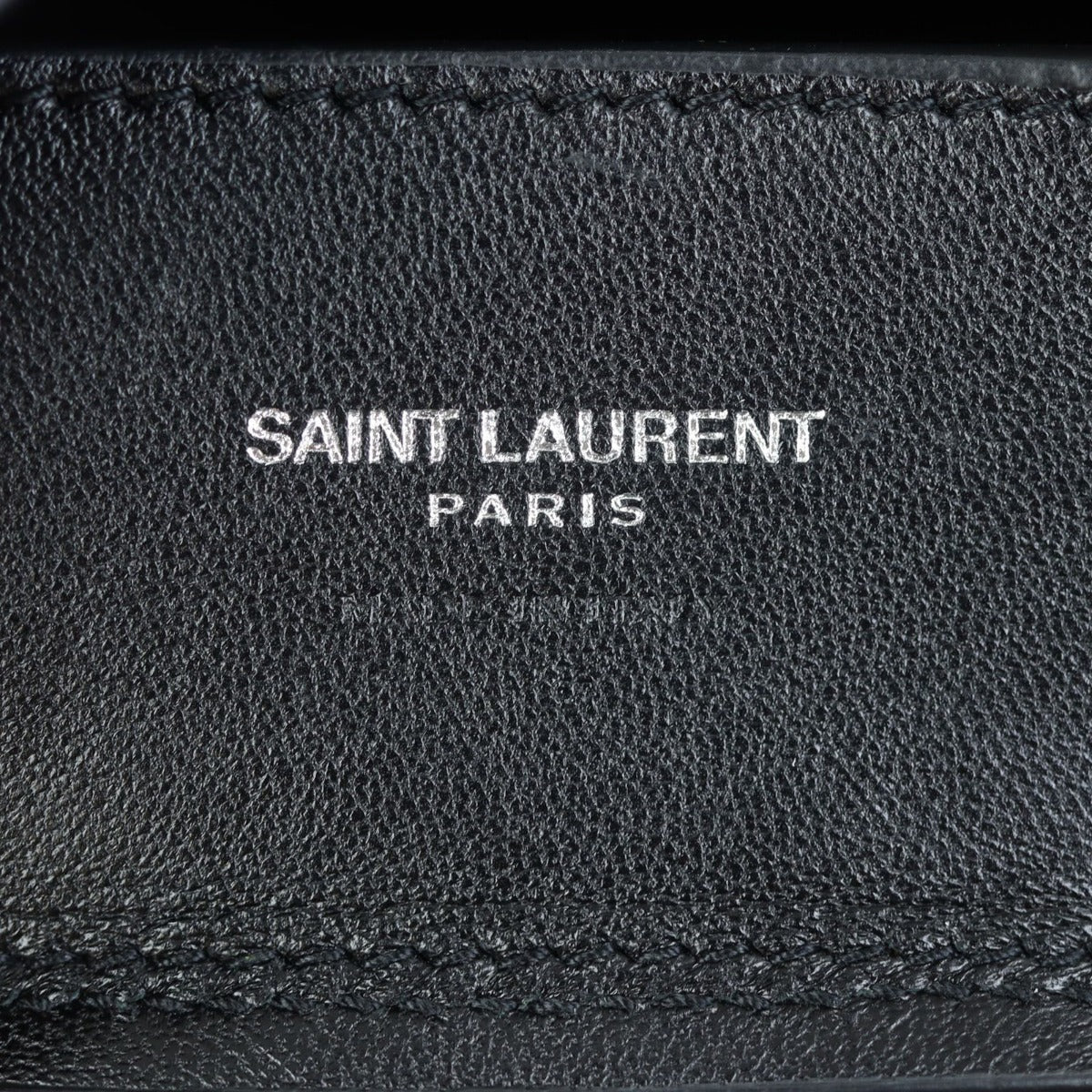 Saint Laurent Shopping Tote Croc Embossed