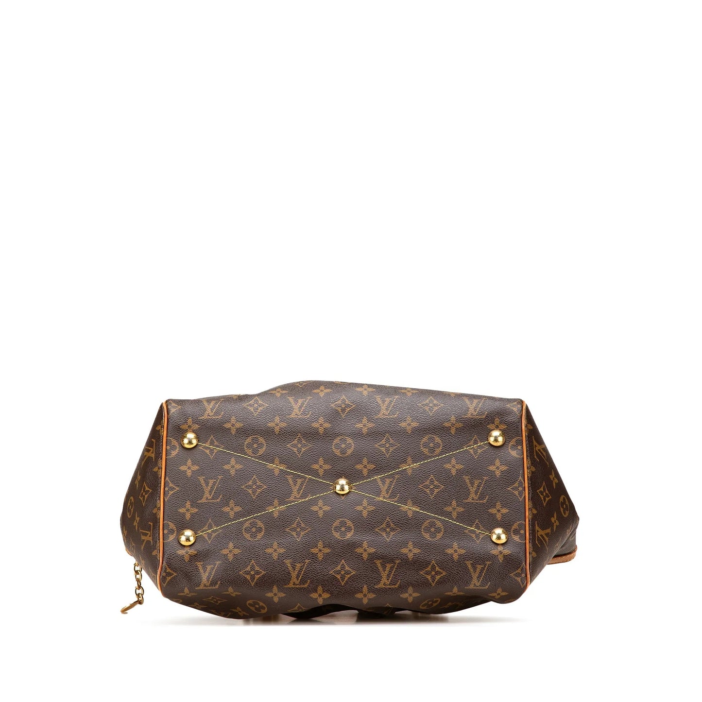 Brown Louis Vuitton Monogram Tivoli GM Shoulder Bag