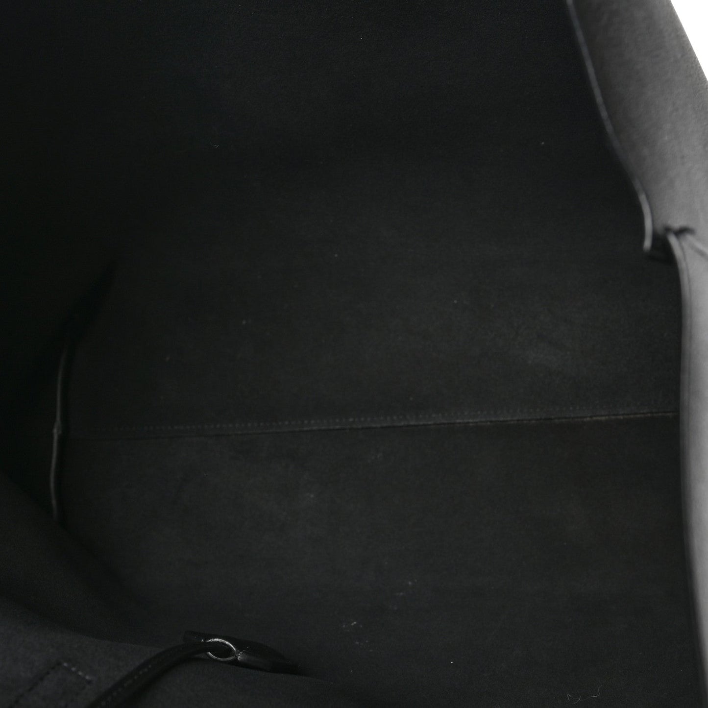 Saint Laurent Calfskin Large Shopping Tote Black