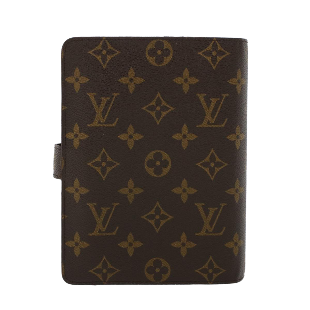 LOUIS VUITTON Monogram Agenda MM Day Planner Cover R20105 LV Auth 44007