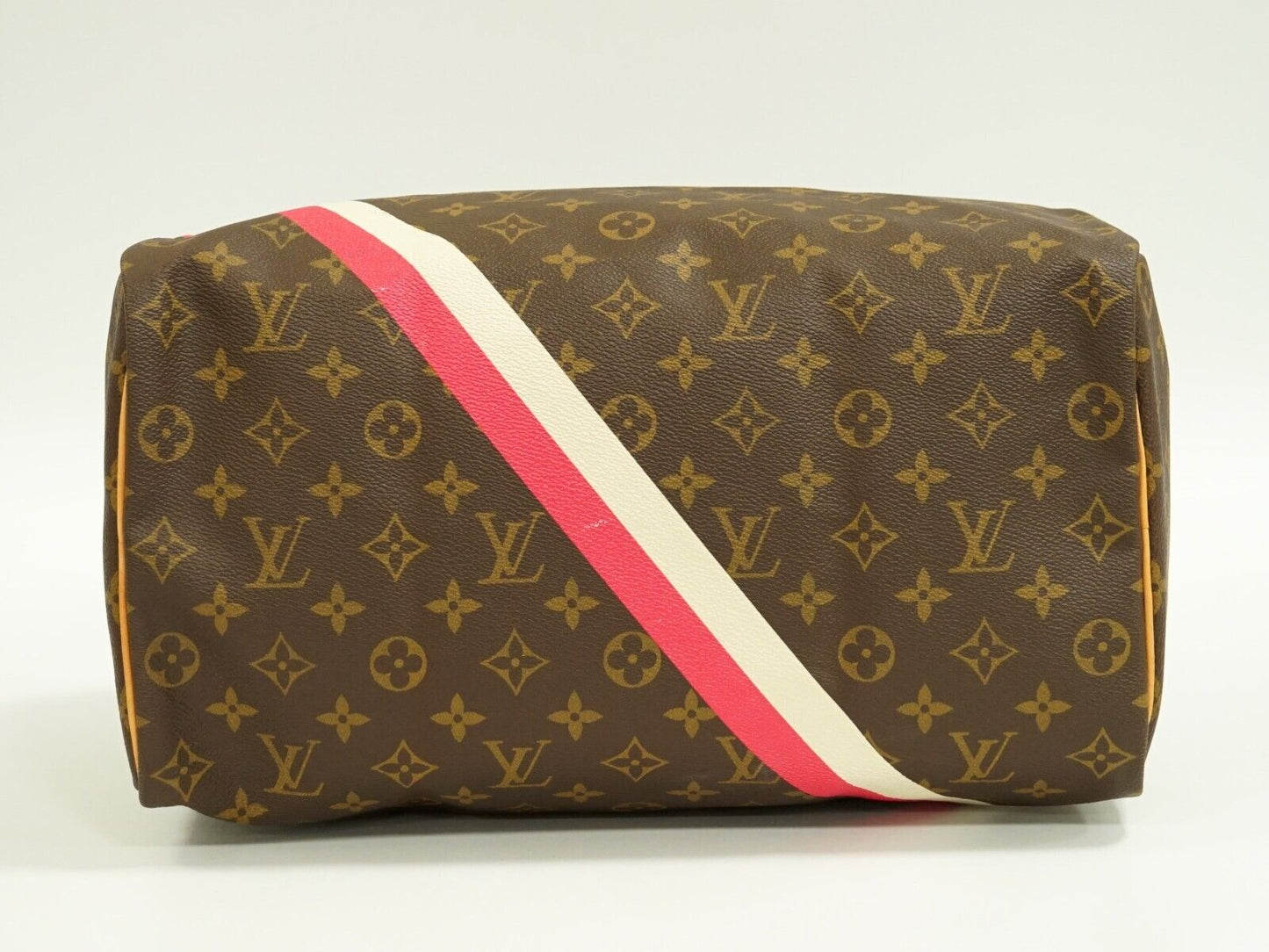 Louis Vuitton Brown Canvas Speedy 35 handbag bag