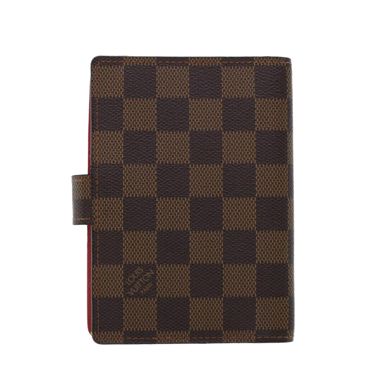 LOUIS VUITTON Damier Ebene Agenda PM Koala Day Planner Cover R21011 Auth 44350