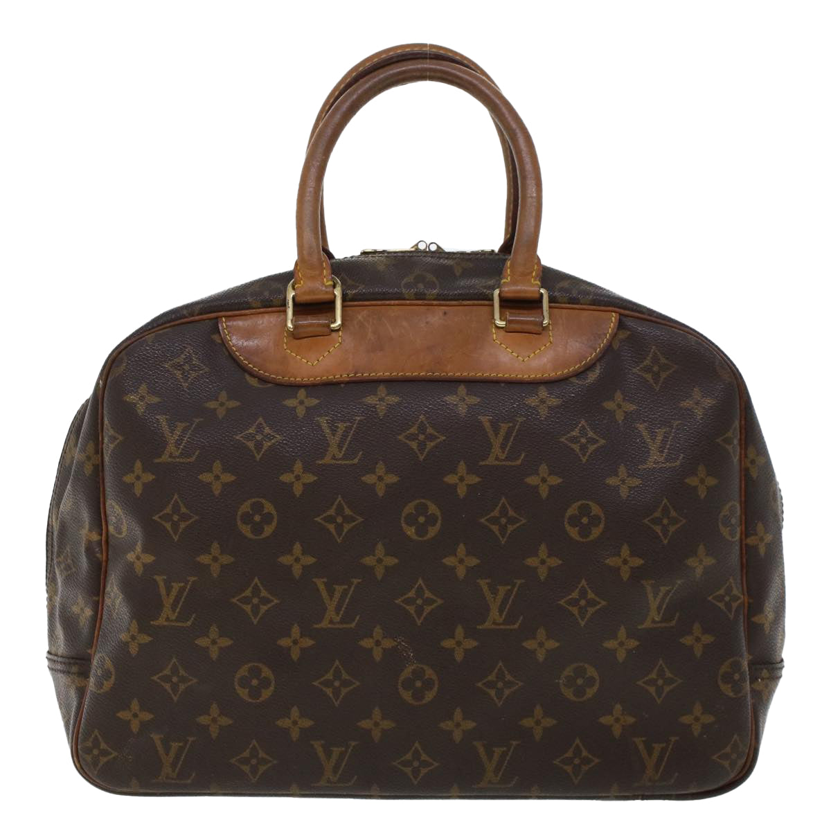 LOUIS VUITTON Monogram Deauville Hand Bag M47270 LV Auth 44366