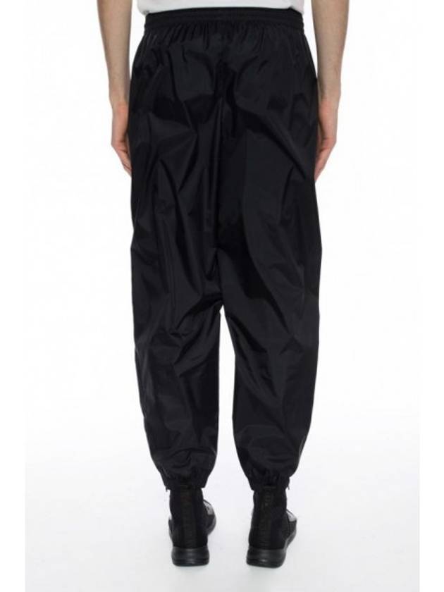 Luxury Balenciaga Trending 2026 Logo Training Track Pants Black
