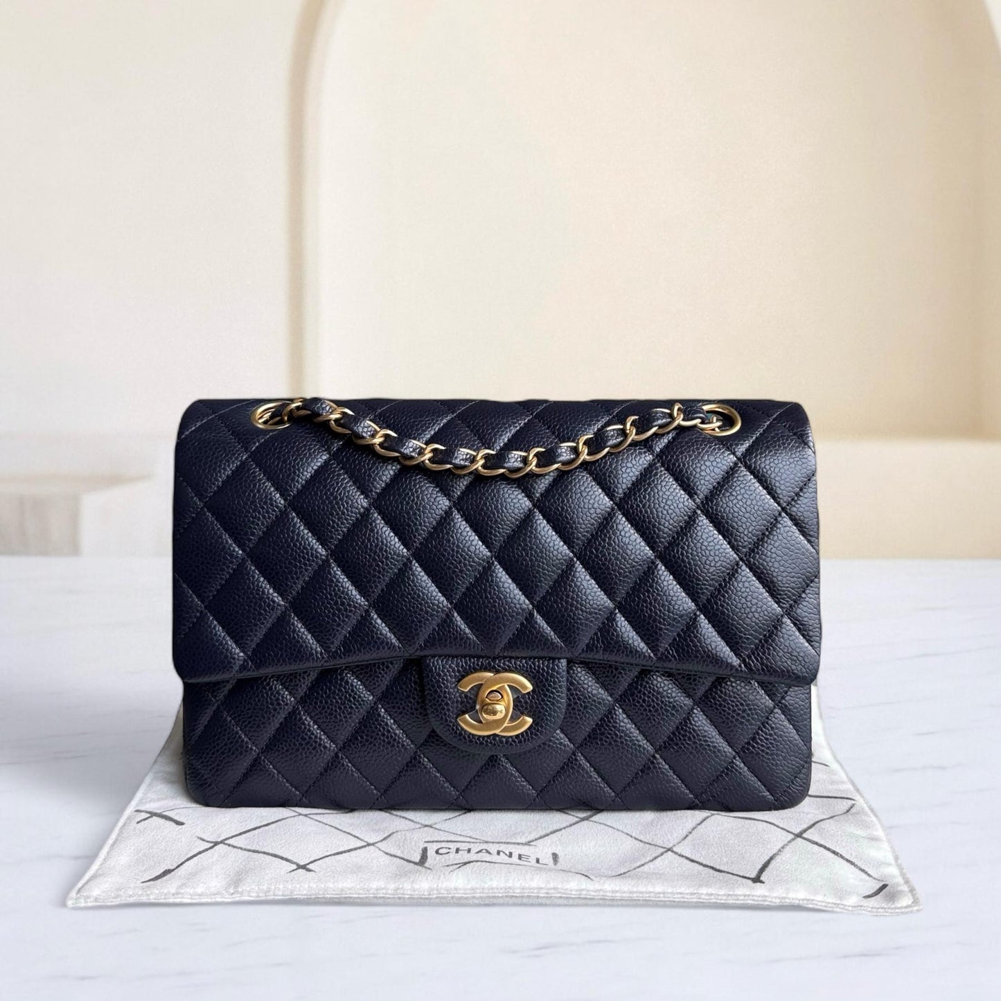 Chanel Classic Flap Medium Shoulder Bag - EworeBags