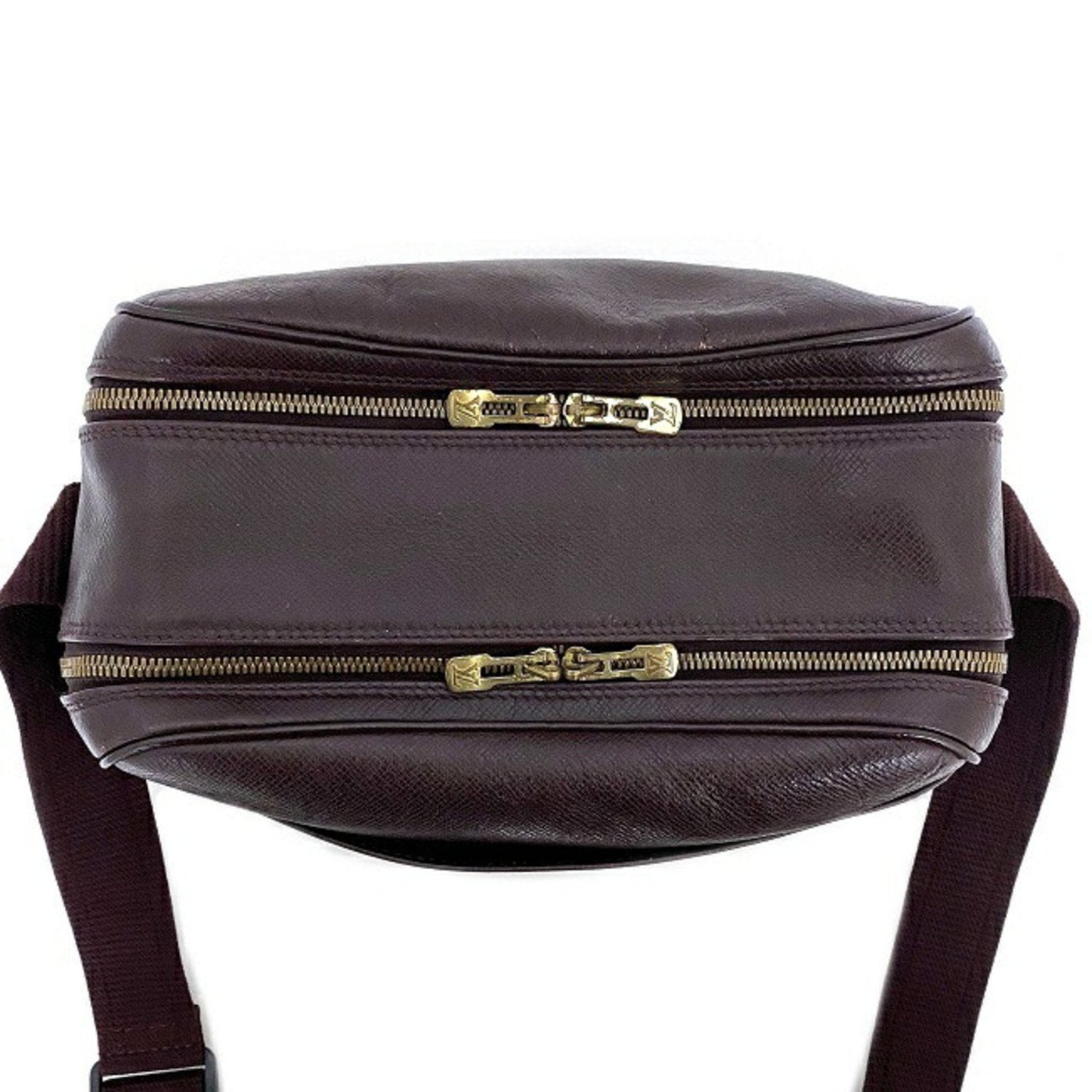 Louis Vuitton Bordeaux Leather Reporter shopper bag