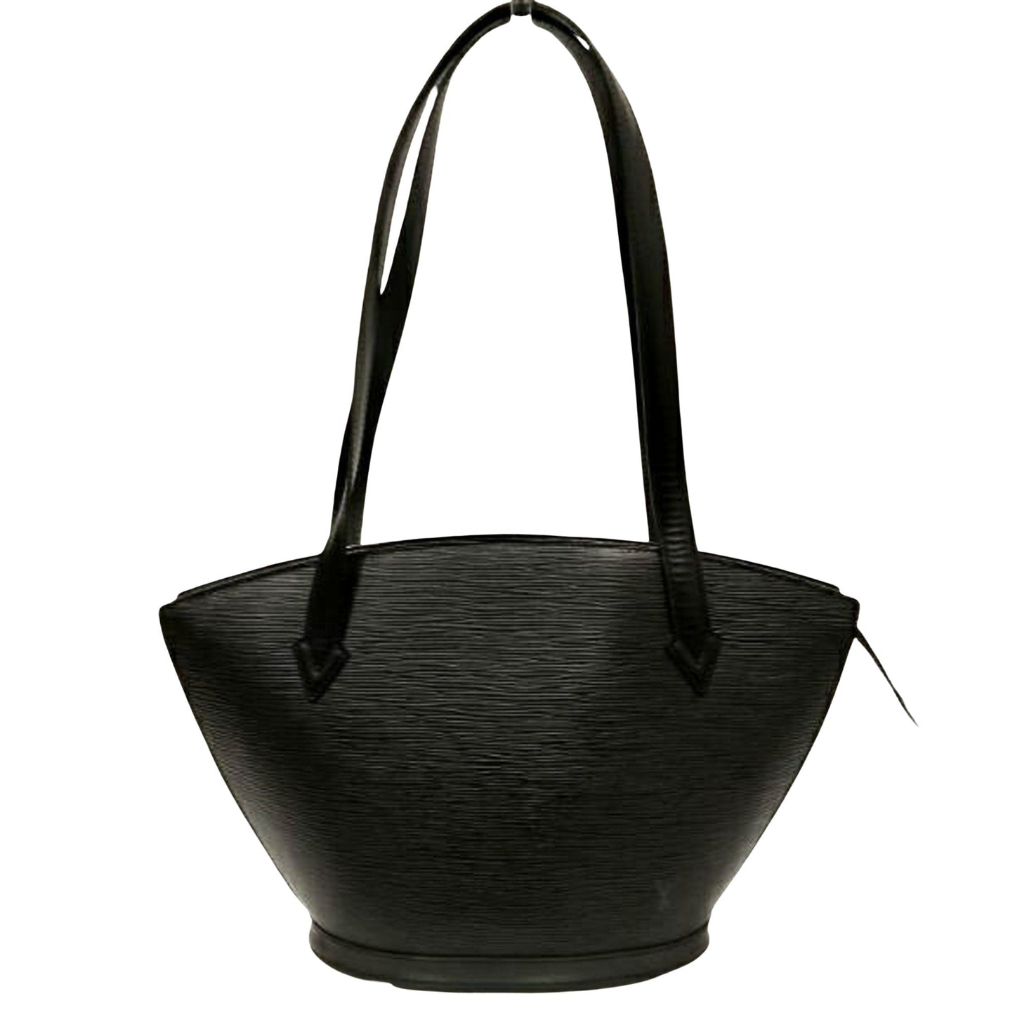 Louis Vuitton Black Leather Saint Jacques shopper bag