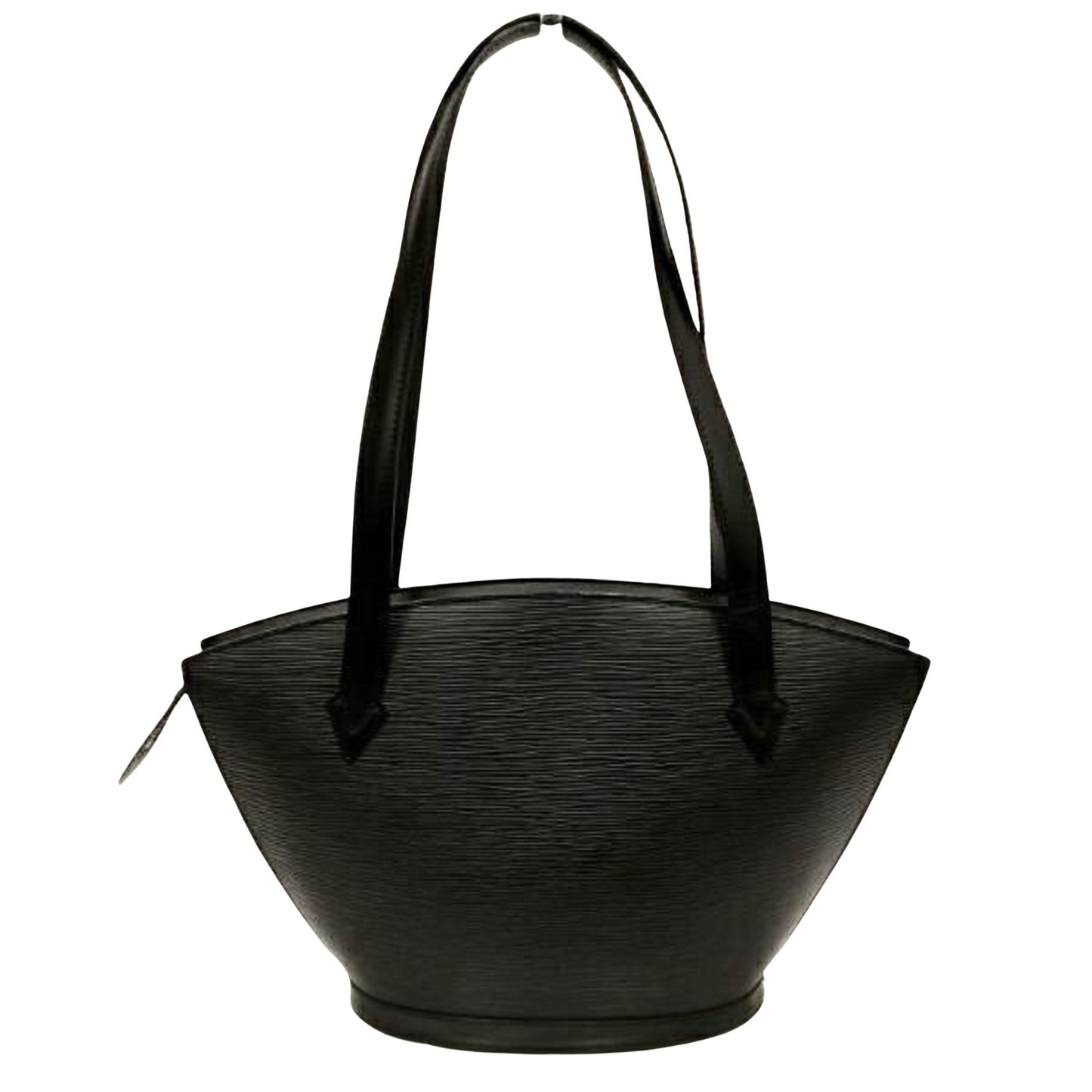 Louis Vuitton Black Leather Saint Jacques shopper bag