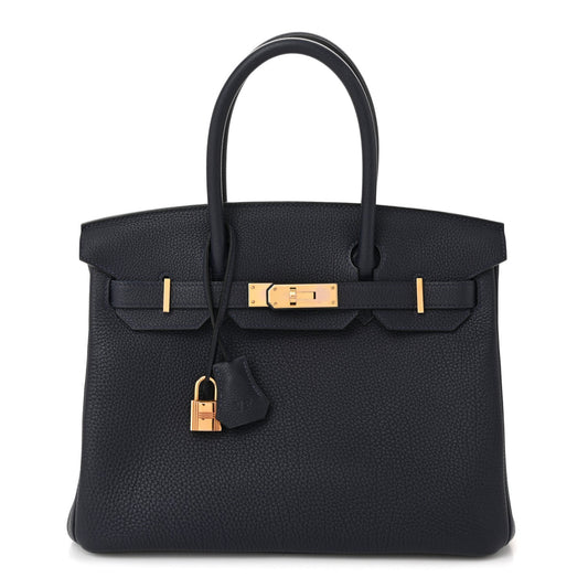 Hermes Togo Birkin 30 Bleu Nuit