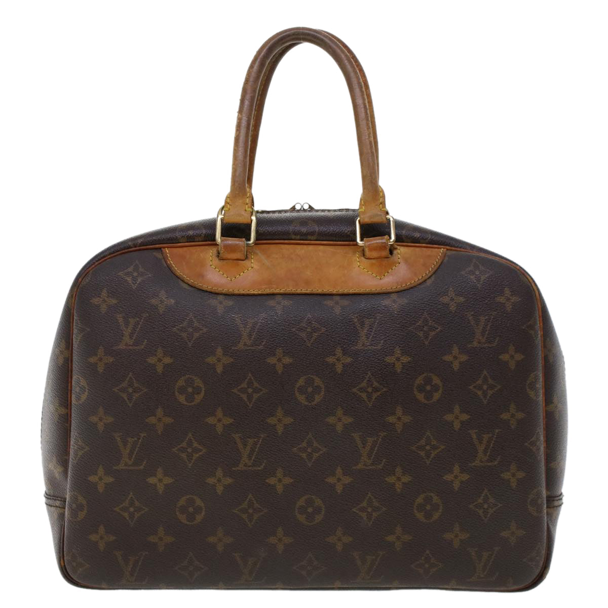 LOUIS VUITTON Monogram Deauville Hand Bag M47270 LV Auth 45311