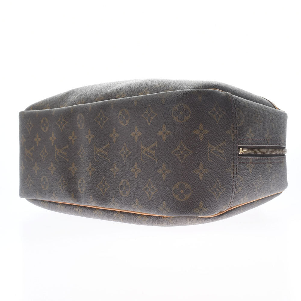 Louis Vuitton Brown Canvas Deauville handbag bag