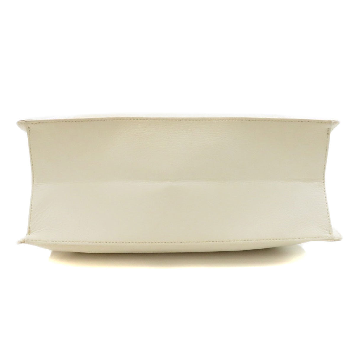 Chanel Cocomark Handbag Leather White