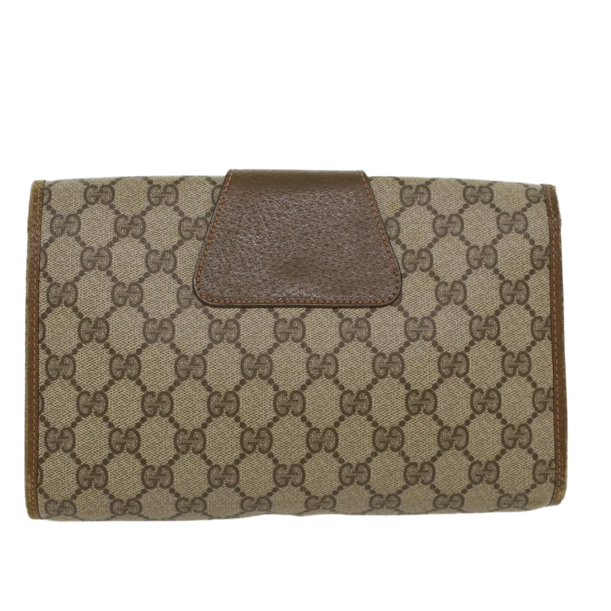 Gucci Leather Canvas Shoulder Bag