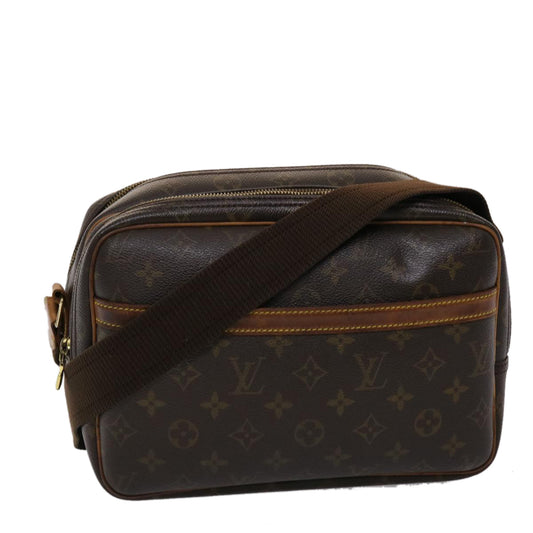 LOUIS VUITTON Monogram Reporter PM Shoulder Bag M45254 LV Auth 45650